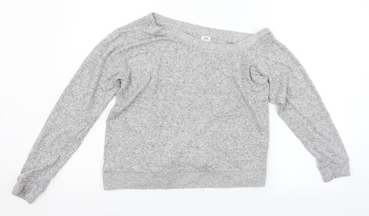 Womens UK Size 12 River Island Grey Pullover Jumper
