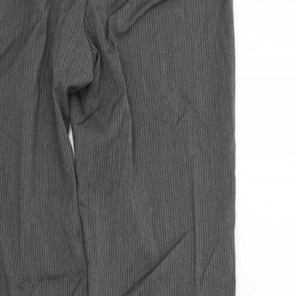 Womens UK Size 14 Marks and Spencer Regular Fit  Grey Trousers