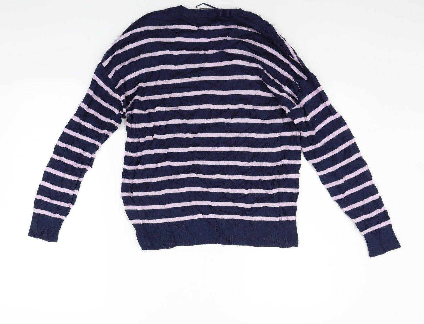 Womens UK Size S Marks and Spencer Blue Pullover Jumper