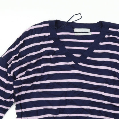 Womens UK Size S Marks and Spencer Blue Pullover Jumper