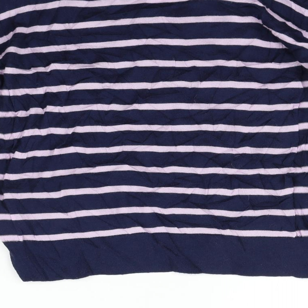 Womens UK Size S Marks and Spencer Blue Pullover Jumper