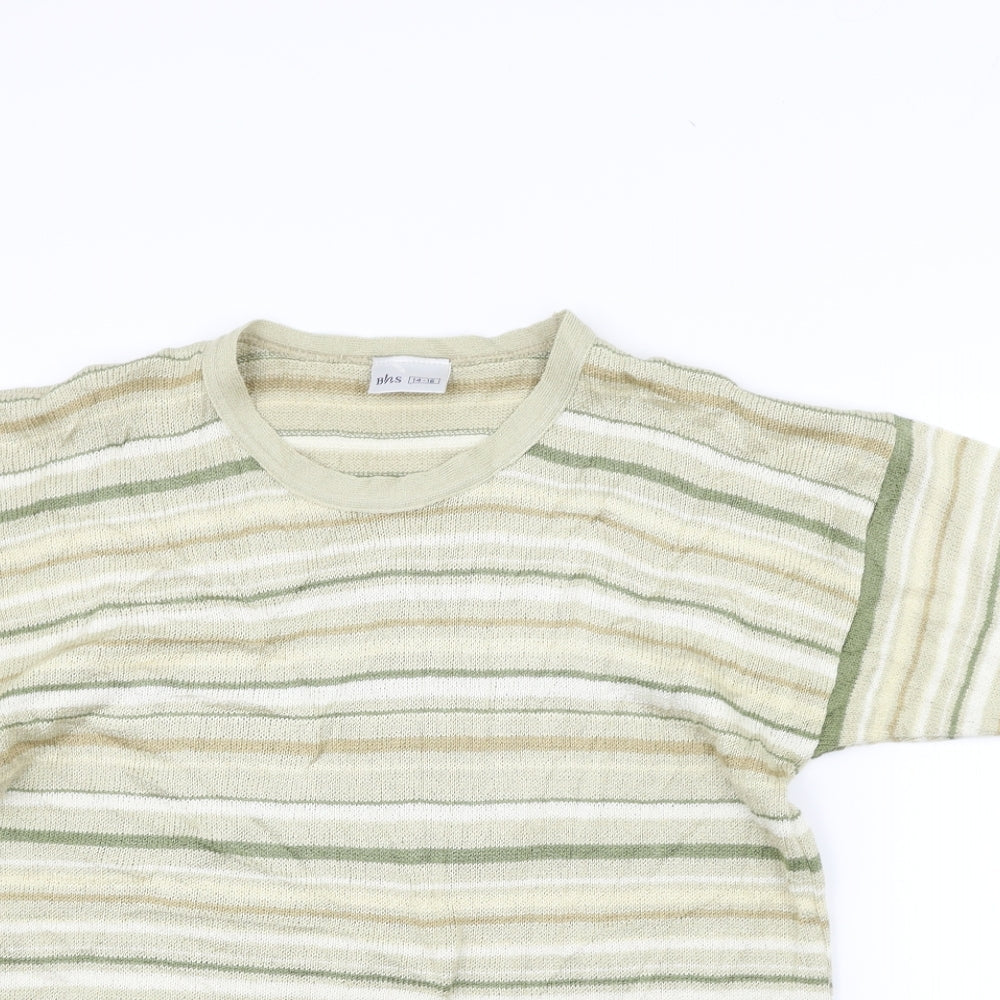 Womens UK Size 14 BHS Yellow Pullover Jumper
