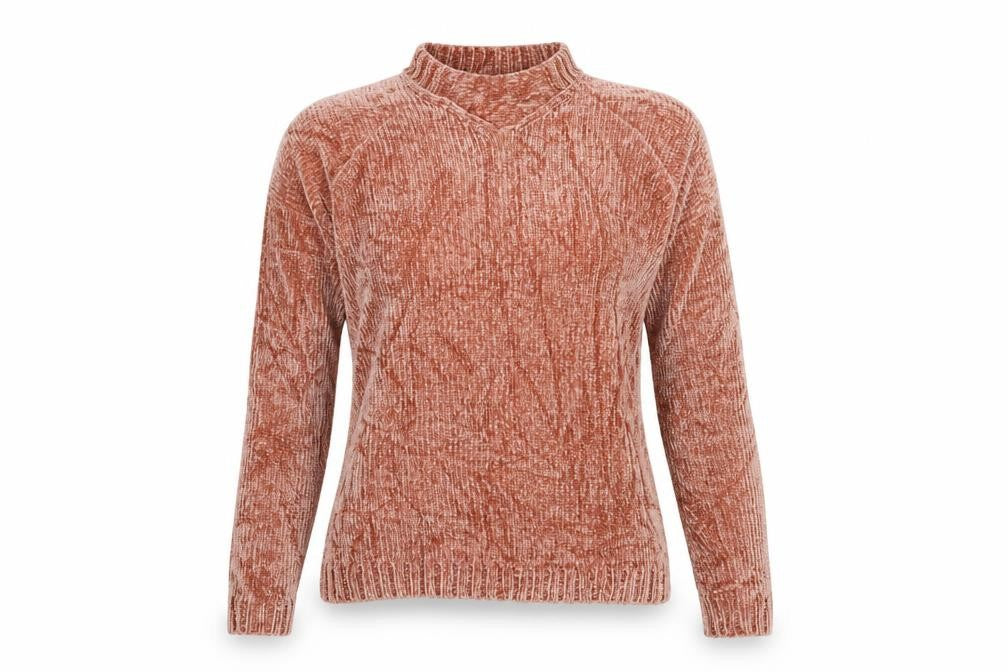 Womens UK Size 10 Dorothy Perkins Orange Pullover Jumper