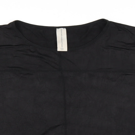 NEXT Womens Black   Basic Blouse Size 6