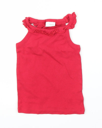 NEXT Girls Red   Camisole Blouse Size 12 Months