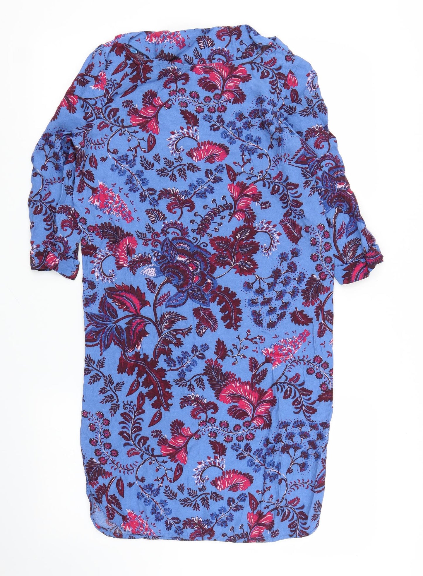 NEXT Womens Blue Paisley  Shift  Size 8
