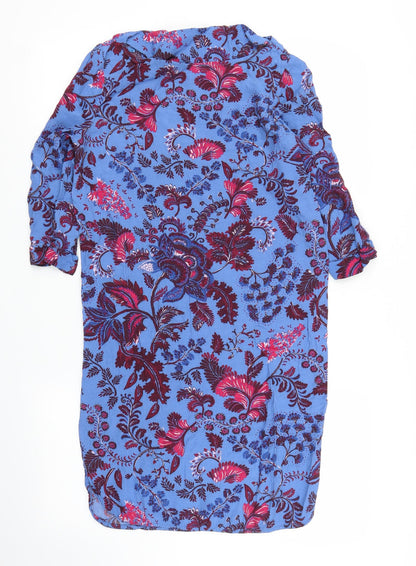 NEXT Womens Blue Paisley  Shift  Size 8