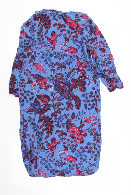 NEXT Womens Blue Paisley  Shift  Size 8