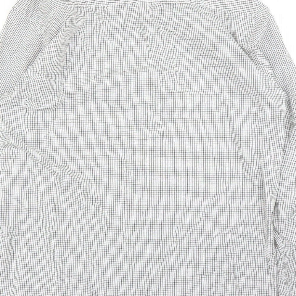 Primark Mens Grey Check   Button-Up Size 2XL