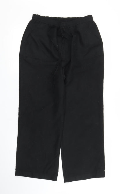 Womens UK Size 14 Being Casual Regular Fit Bloomer Black Trousers