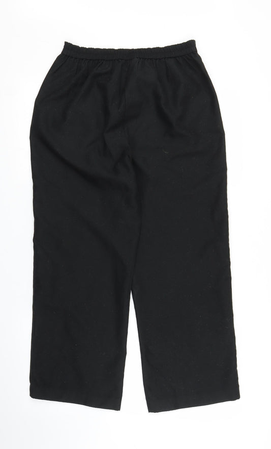 Being Casual Womens Black   Bloomer Trousers Size 14 L25 in