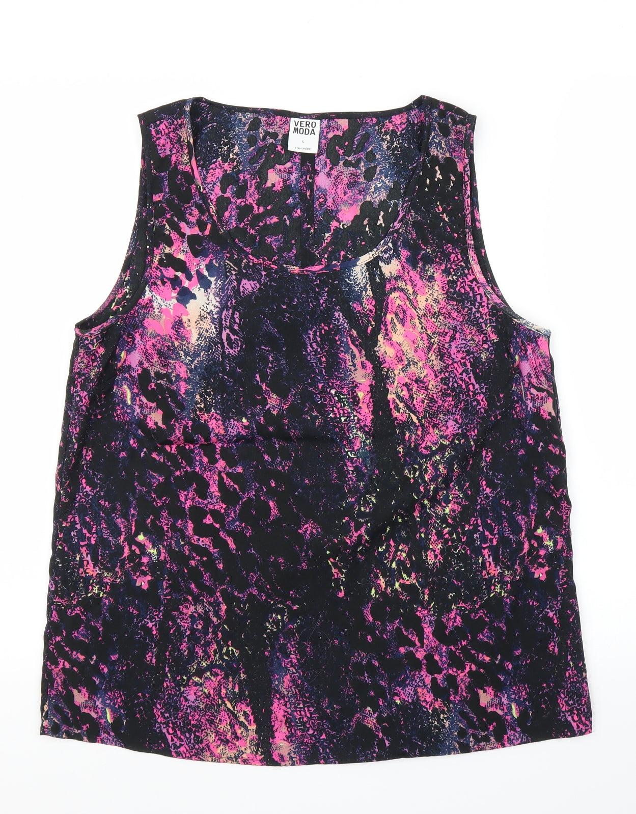 Womens UK Size 12 Vera Moda Purple Basic Blouse