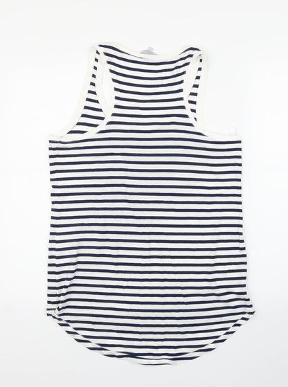 Womens UK Size 14 Debenhams Blue Tunic Tank