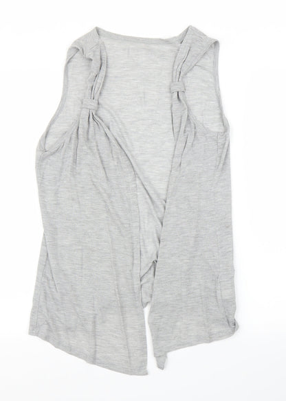 Womens UK Size 16 Soon Grey Cardigan Jumper