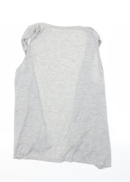 Womens UK Size 16 Soon Grey Cardigan Jumper