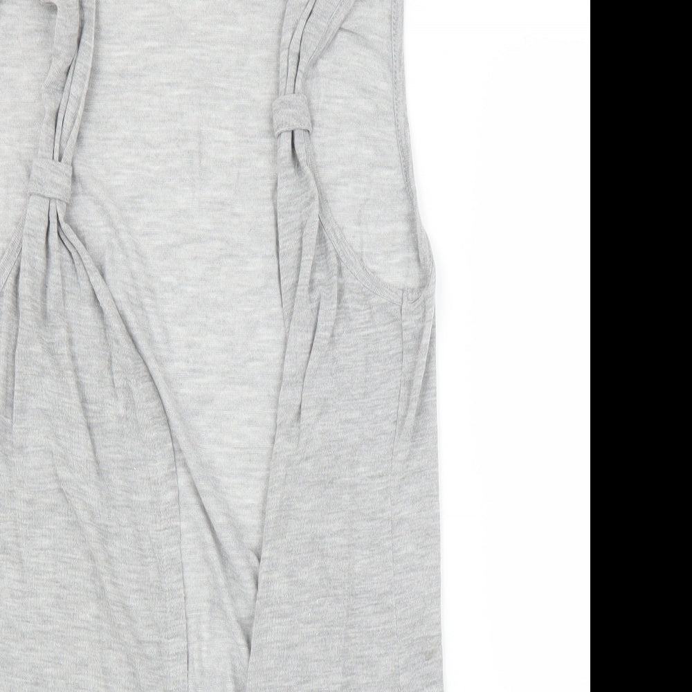 Womens UK Size 16 Soon Grey Cardigan Jumper