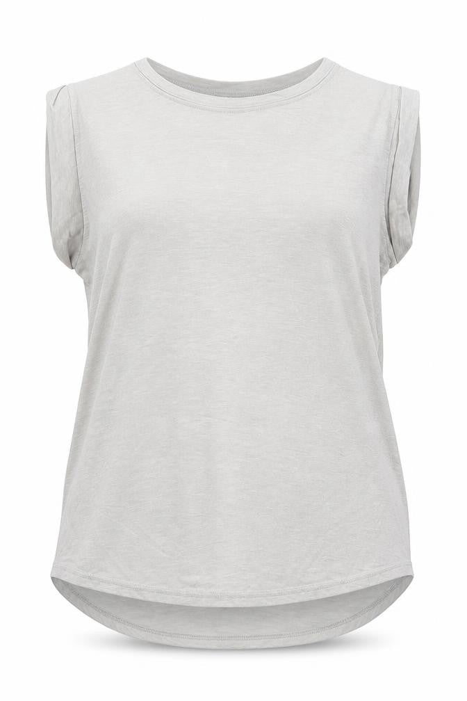 Womens UK Size 14 Warehouse Grey Basic Blouse
