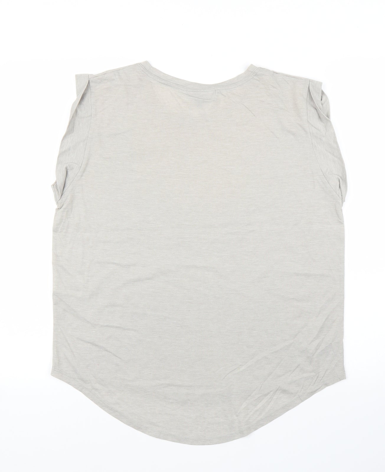 Womens UK Size 14 Warehouse Grey Basic Blouse