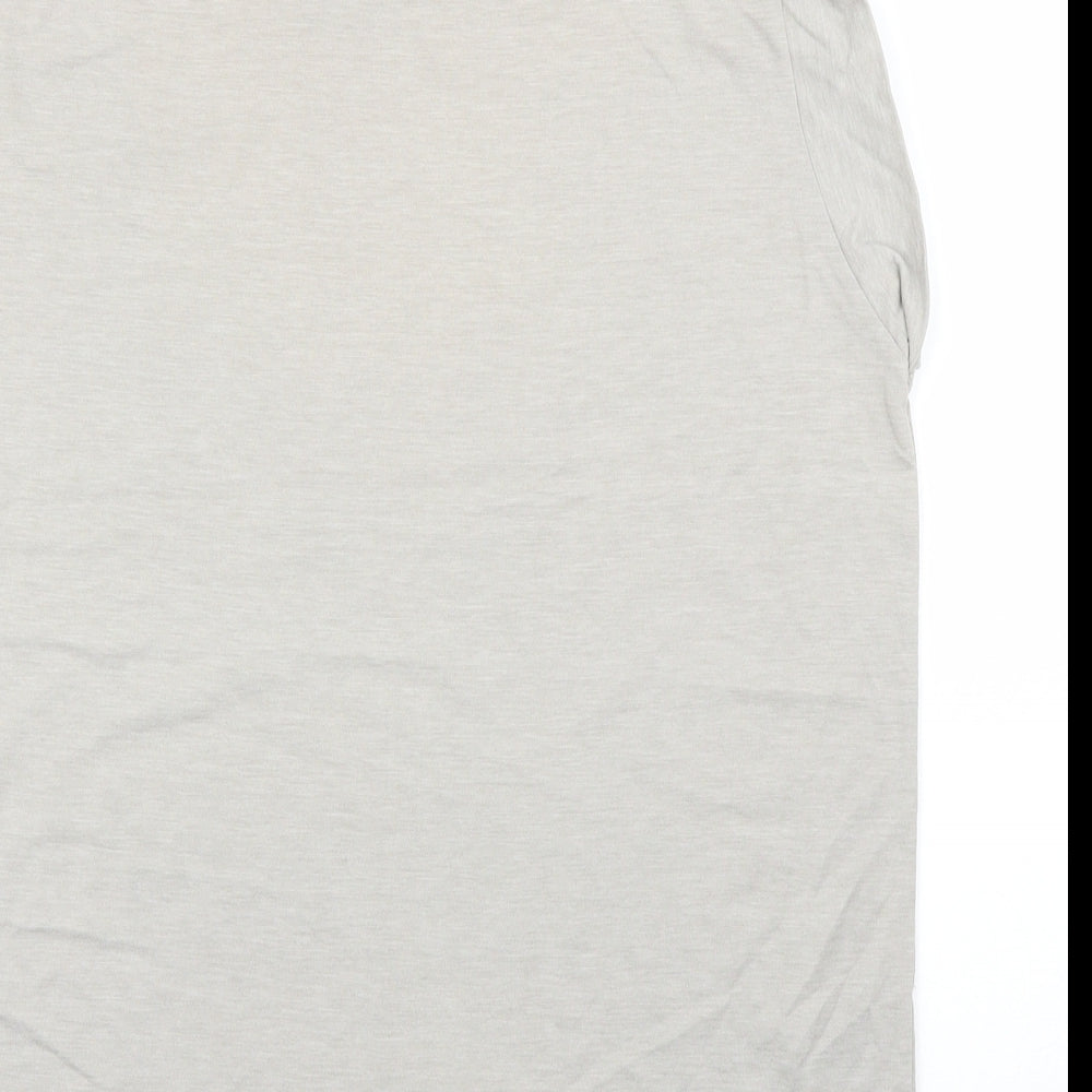 Womens UK Size 14 Warehouse Grey Basic Blouse