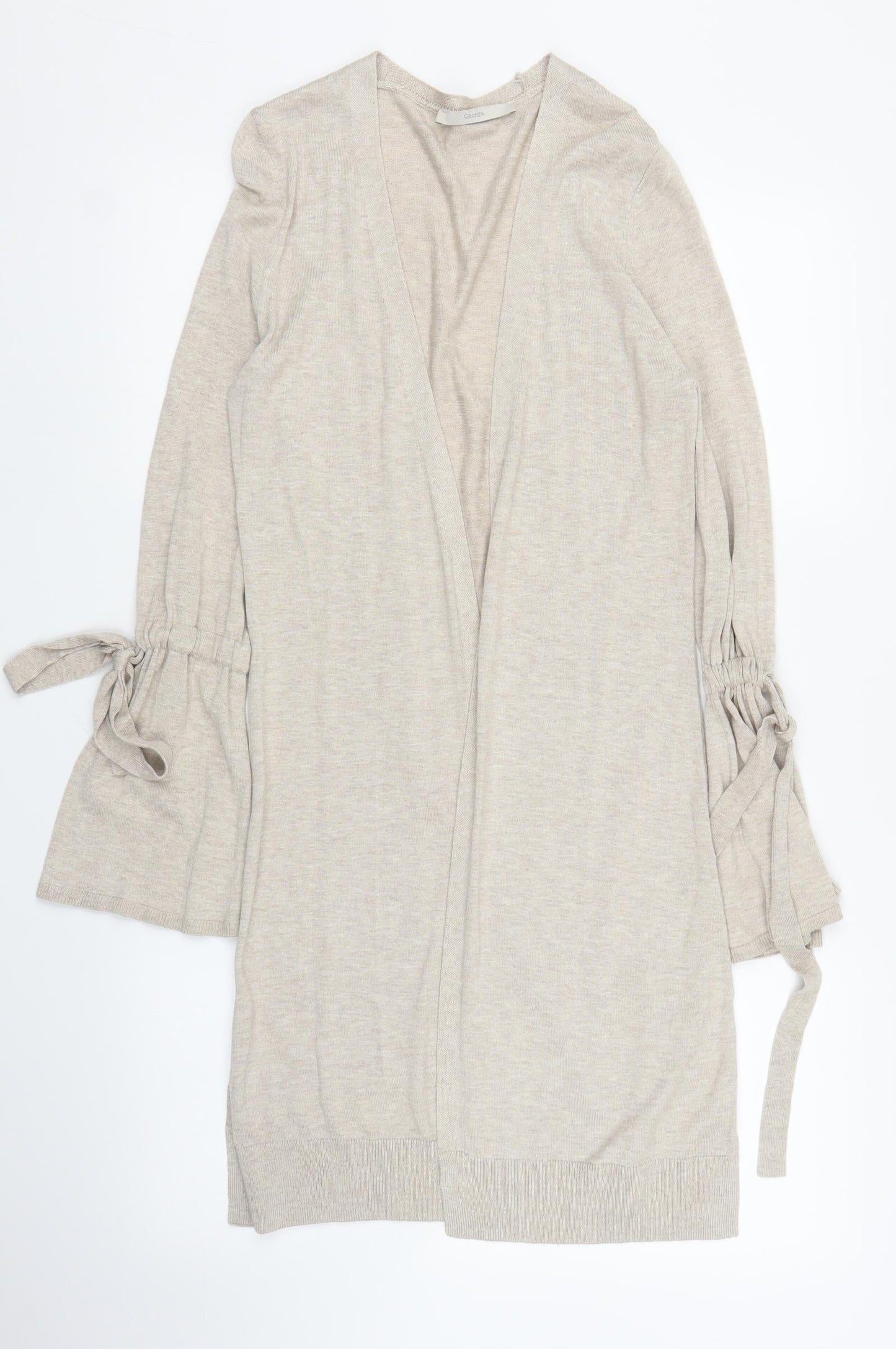 George Womens Beige   Cardigan Jumper Size 8