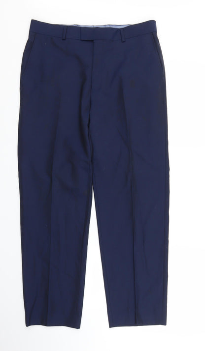Preworn Mens Blue   Trousers  Size 30 in L27 in