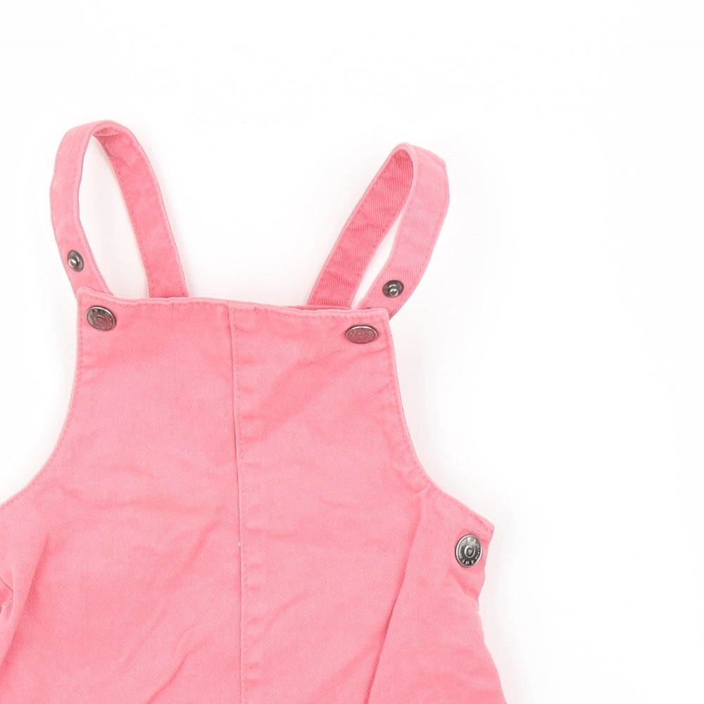 Fred & Flo Girls Pink  Denim A-Line  Size 9-12 Months