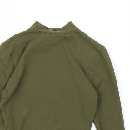 New Look Girls Green   Cropped T-Shirt Size 9 Years