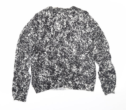 Womens UK Size 14 Marks and Spencer Black Cardigan Jumper