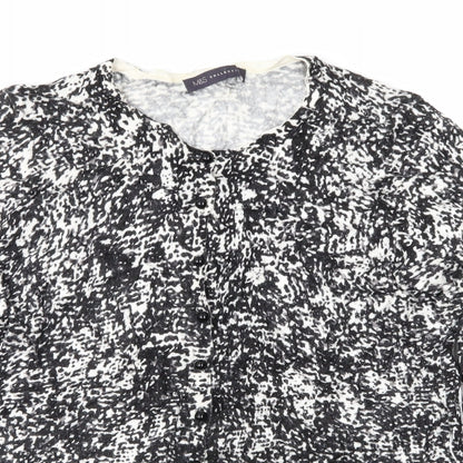 Womens UK Size 14 Marks and Spencer Black Cardigan Jumper