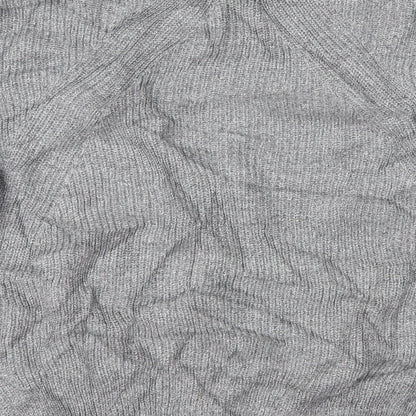 Womens UK Size S Divided Grey Pullover Jumper