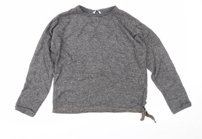 Marks and Spencer Girls Grey   Pullover Jumper Size 12-13 Years