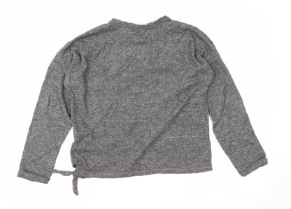 Marks and Spencer Girls Grey   Pullover Jumper Size 12-13 Years