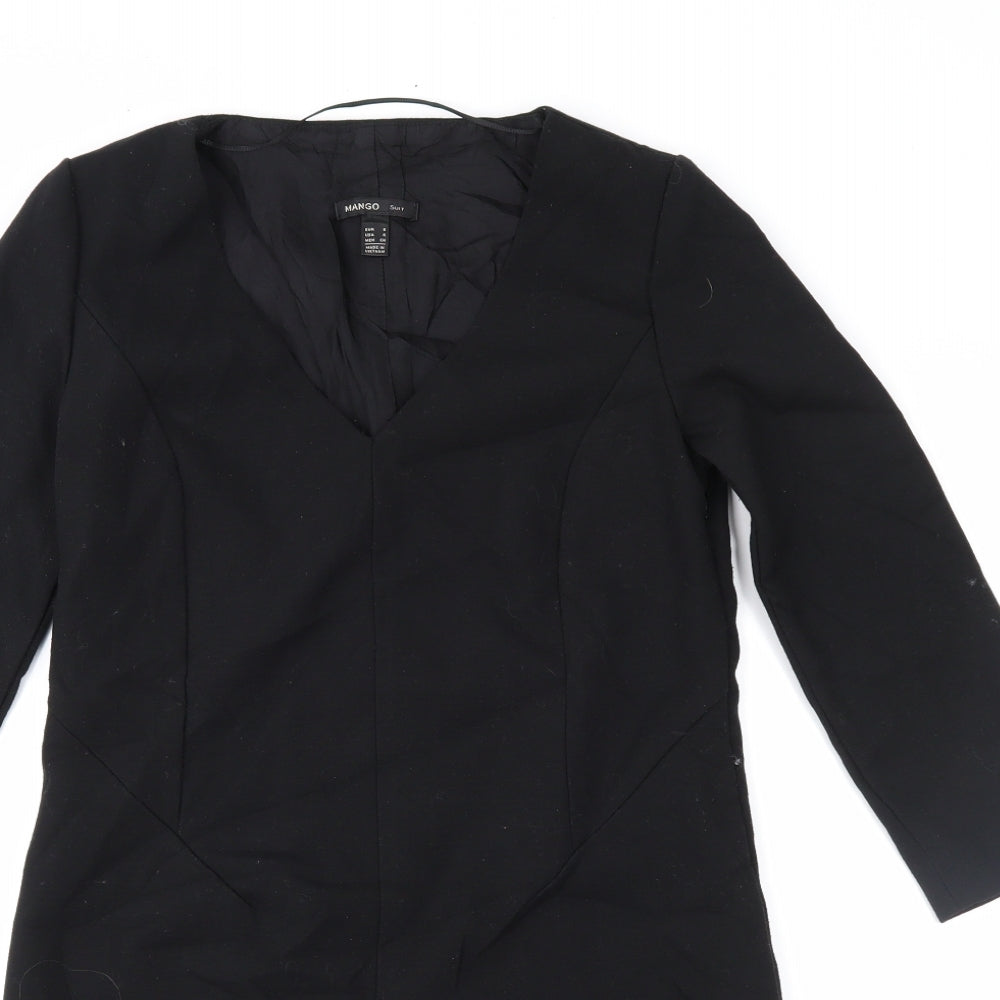 Mango Womens Black   Pencil Dress  Size S