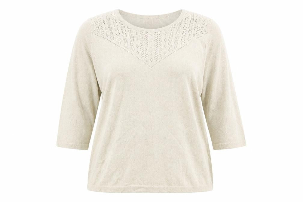 Womens UK Size 16 Preworn Gold Pullover Jumper