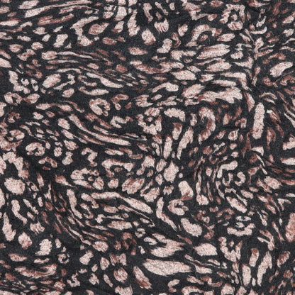 Dorothy Perkins Womens Brown Animal Print  Pullover Jumper Size 8