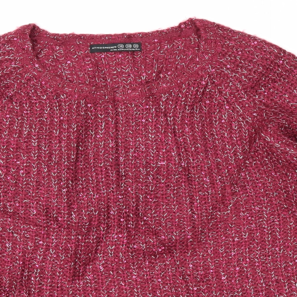 Atmosphere Womens Purple   Pullover Jumper Size 10