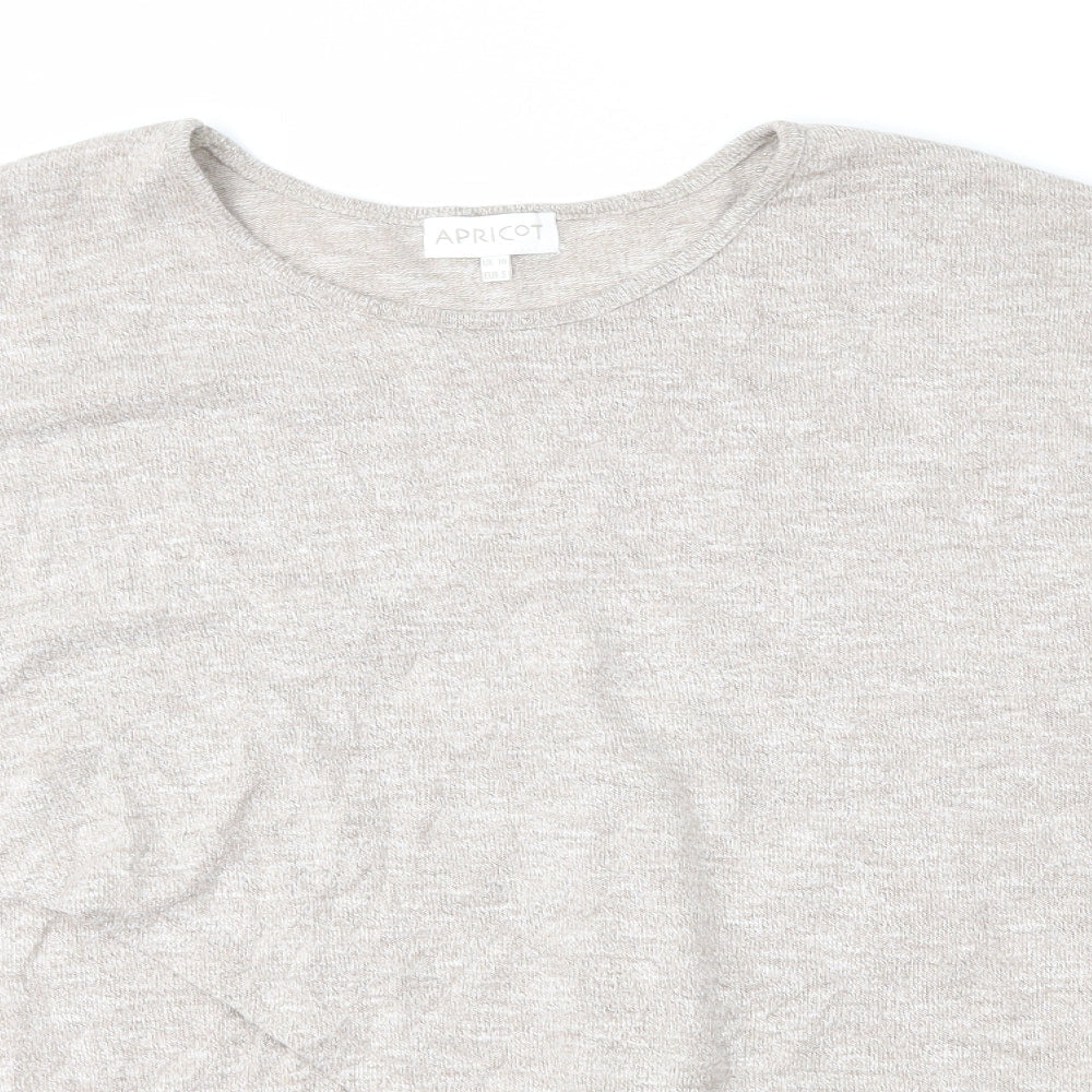 Apricot Womens Beige   Pullover Jumper Size 10