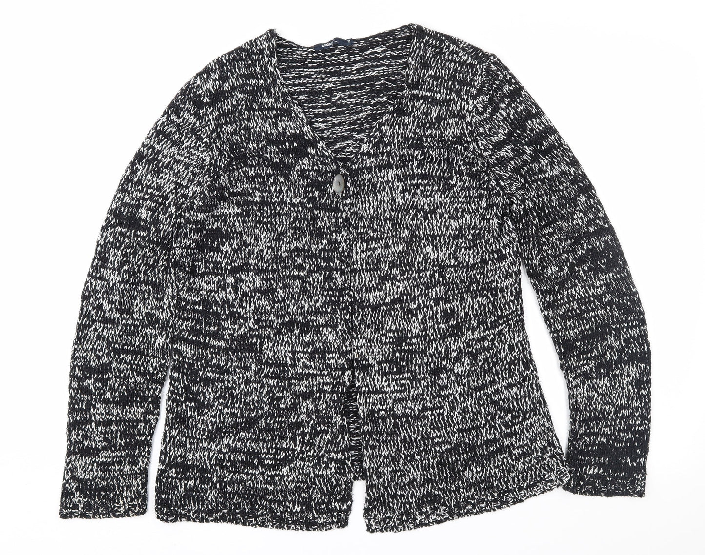 DASH Womens Black   Cardigan Jumper Size 12