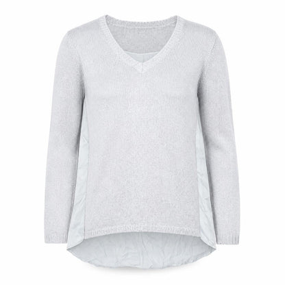 Womens UK Size XS Oasis Grey Pullover Jumper