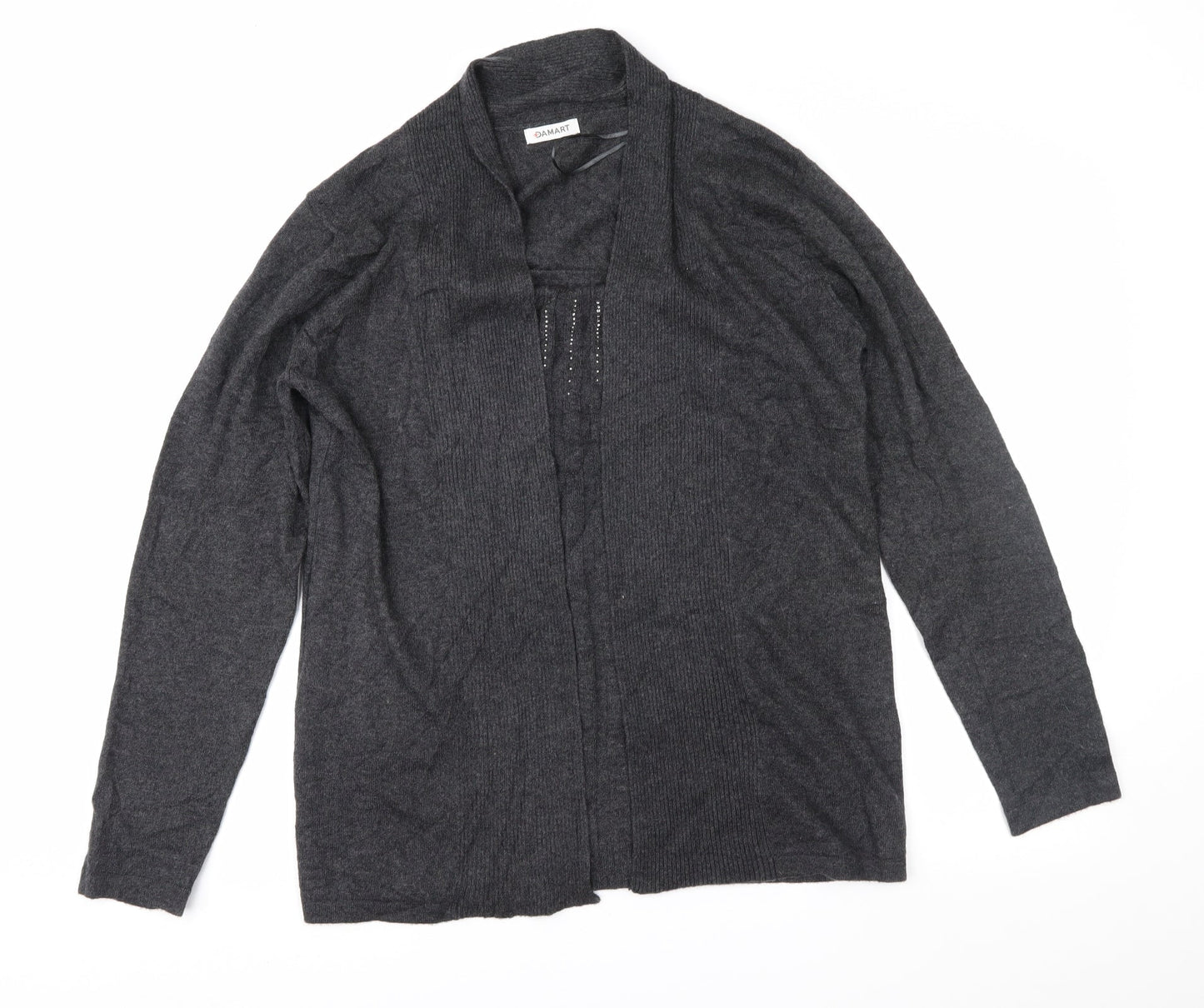 Damart Womens Grey   Pullover Jumper Size 14