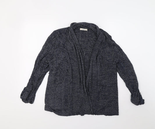 Womens UK Size 10 Marks and Spencer Blue Cardigan Jumper