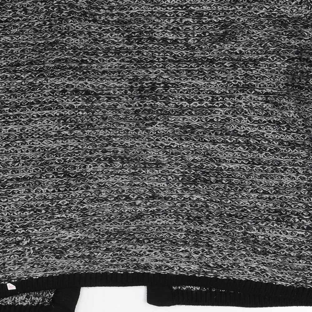Womens UK Size M Isle Grey Cardigan Jumper