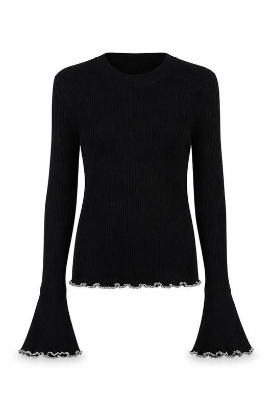 Womens UK Size 14 Intuition Black Pullover Jumper