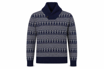 Mens UK Size M H&M Blue Pullover Jumper