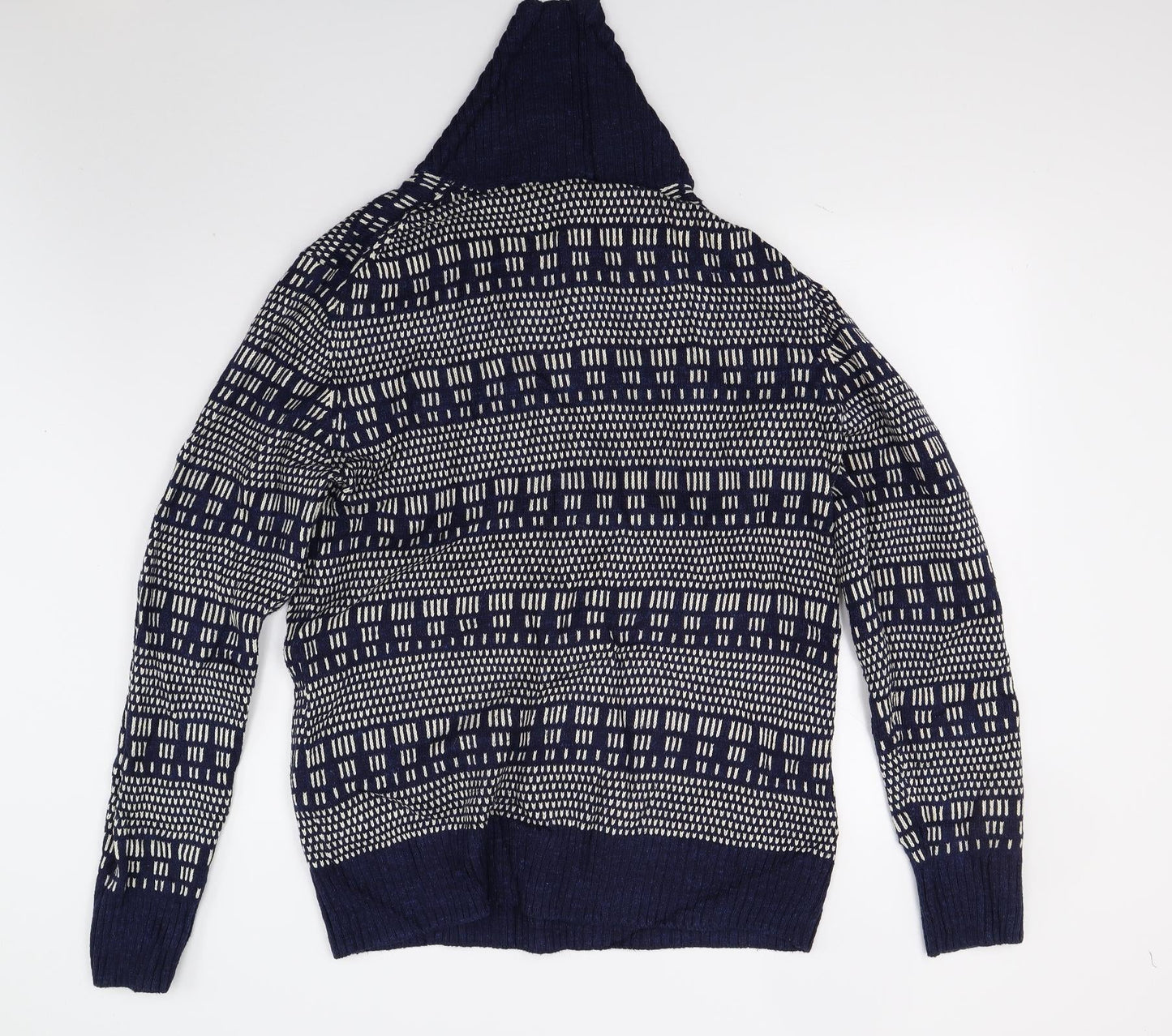 H&M Mens Blue   Pullover Jumper Size M