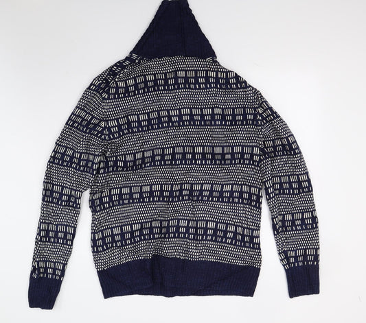 H&M Mens Blue   Pullover Jumper Size M