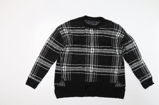 Womens UK Size M Marks and Spencer Black Pullover Jumper