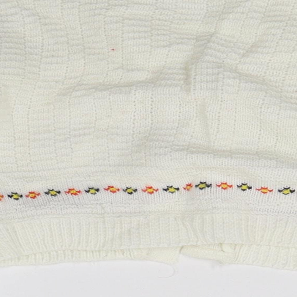 Cozinit Girls White   Cardigan Jumper Size 2 Years
