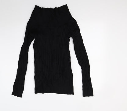 Womens UK Size M VERO MODA Black Pullover Jumper