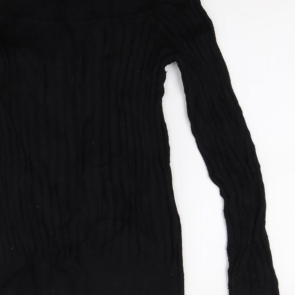 Womens UK Size M VERO MODA Black Pullover Jumper